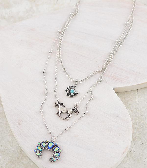 Western Dainty Layered Necklace